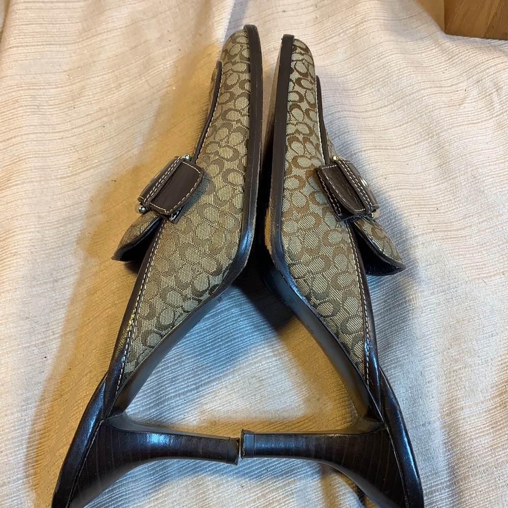 Coach Vintage almost NEW made in Italy mules - Picture 8 of 15